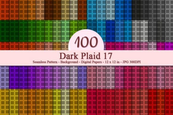 Dark Plaid 17 Seamless Pattern: A Strategic Tool for Branding and Creative Projects