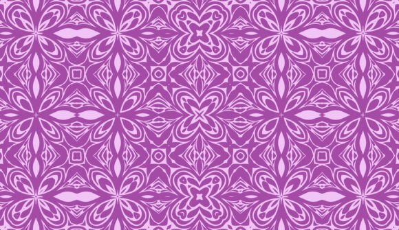 Exploring the Beauty of Lavender Dream: A Geometric Floral Pattern for Modern Design