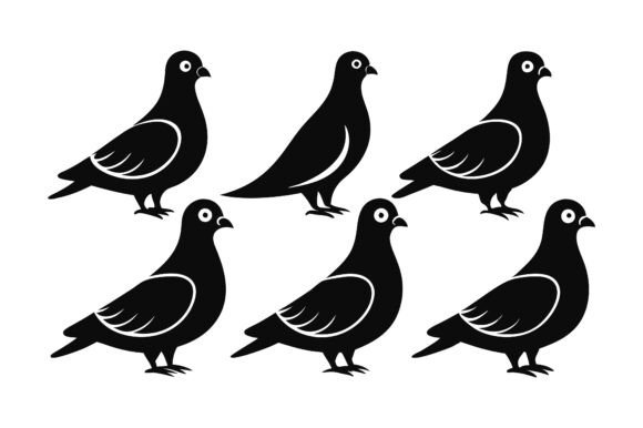 Integrating the 6-Pigeon Icon Silhouette Vector Bundle into Your Design Workflow