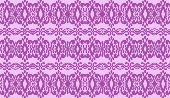 Lavender Dream: A Modern Geometric Floral Masterpiece