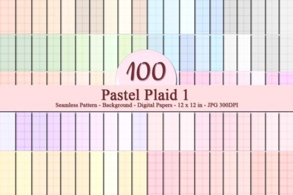 Pastel Plaid 1 Seamless Pattern: A Strategic Tool for Creative Businesses