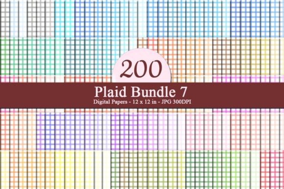 Plaid Bundle 7 Digital Papers: A Comprehensive Resource for Designers and Businesses
