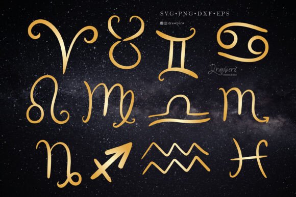 Zodiac Symbols SVG Bundle: A Complete Guide to Digital Design Files